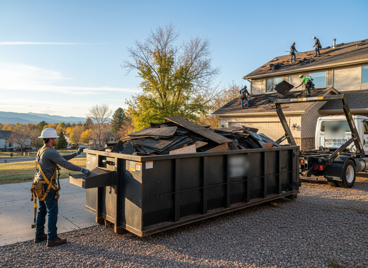 Roofing Dumpster Rental in Westminster, CA